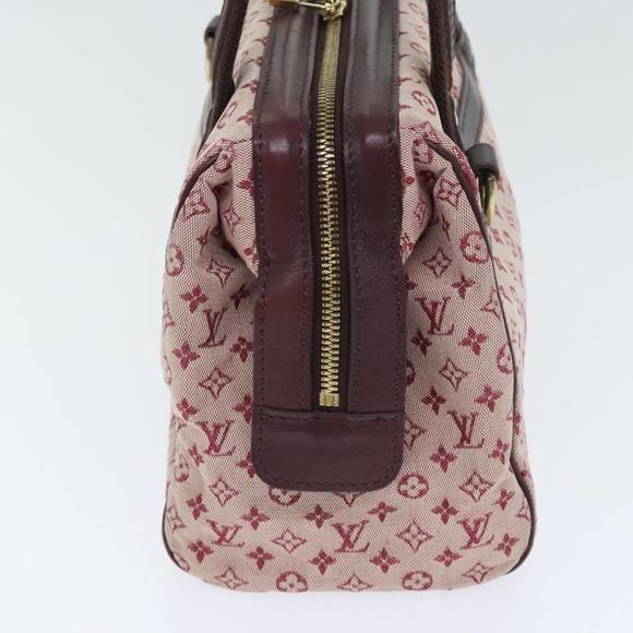 LOUIS VUITTON Monogram Mini Josephine PM Hand Bag Red M92216 LV Auth 91076 - Picture 4 of 16